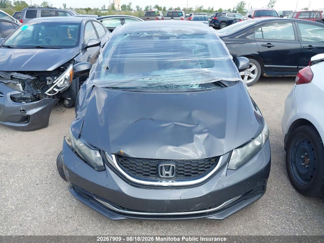 Продажа на аукционе авто 2013 Honda Civic Lx, vin: 2HGFB2F43DH037296, номер лота: 20267909