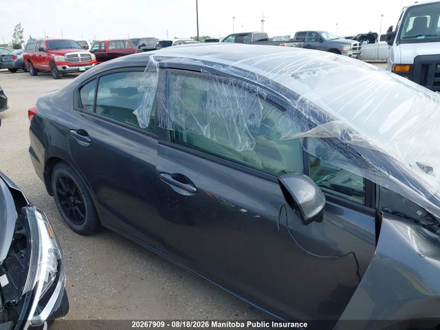 Продажа на аукционе авто 2013 Honda Civic Lx, vin: 2HGFB2F43DH037296, номер лота: 20267909