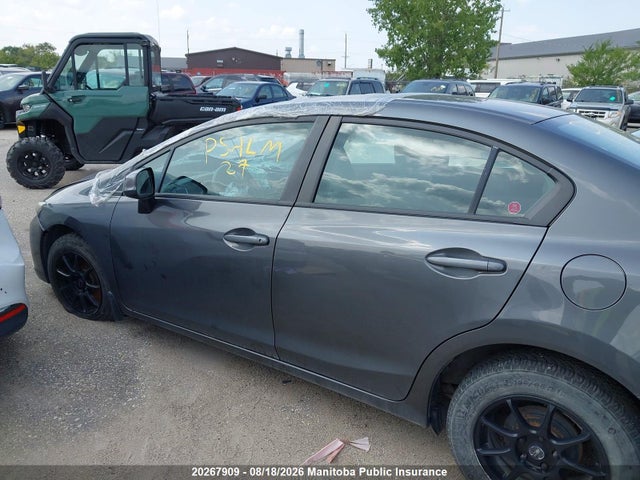 Продажа на аукционе авто 2013 Honda Civic Lx, vin: 2HGFB2F43DH037296, номер лота: 20267909