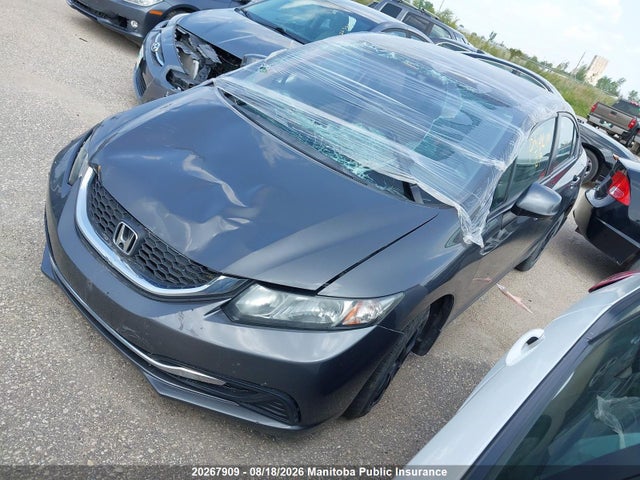 Продажа на аукционе авто 2013 Honda Civic Lx, vin: 2HGFB2F43DH037296, номер лота: 20267909