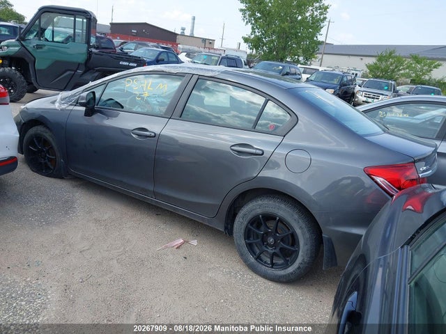Продажа на аукционе авто 2013 Honda Civic Lx, vin: 2HGFB2F43DH037296, номер лота: 20267909