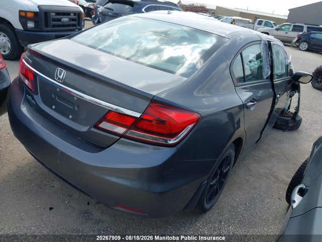 Продажа на аукционе авто 2013 Honda Civic Lx, vin: 2HGFB2F43DH037296, номер лота: 20267909