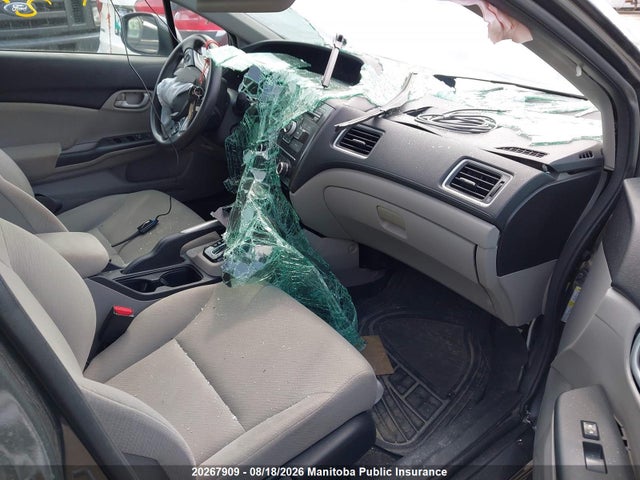 Продажа на аукционе авто 2013 Honda Civic Lx, vin: 2HGFB2F43DH037296, номер лота: 20267909