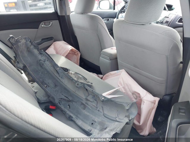 Продажа на аукционе авто 2013 Honda Civic Lx, vin: 2HGFB2F43DH037296, номер лота: 20267909