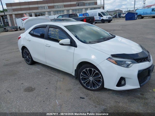 20267911 :رقم المزاد ، 2T1BURHE7FC229985 vin ، 2015 Toyota Corolla S مزاد بيع