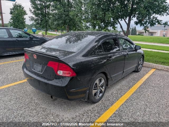 2007 Honda Civic Dx-g მანქანა იყიდება აუქციონზე, vin: 2HGFA16877H106575, აუქციონის ნომერი: 20267913
