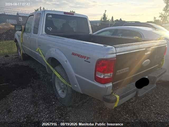 Продаж на аукціоні авто 2008 Ford Ranger Sport Supercab, vin: 1FTYR44U88PA80339, номер лоту: 20267916