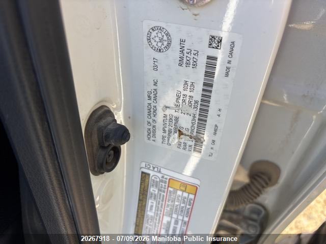 Honda CR-V EX 2017 2HKRW2H53HH113036 Image 9