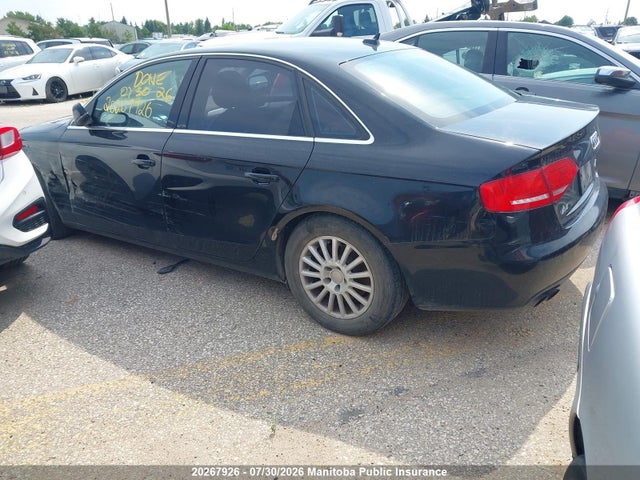 2011 Audi A4 2.0t Quattro მანქანა იყიდება აუქციონზე, vin: WAUFFCFL7BN004559, აუქციონის ნომერი: 20267926