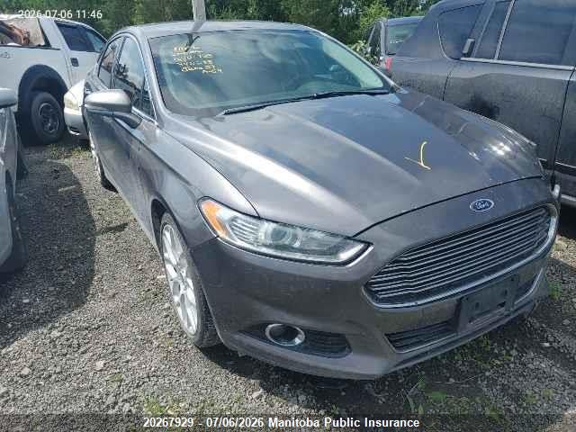 20267929 :رقم المزاد ، 3FA6P0D98ER342288 vin ، 2014 Ford Fusion Titanium مزاد بيع