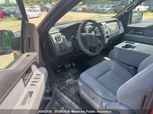 20267938 :رقم المزاد ، 1FTEX1EM3EFA51824 vin ، 2014 Ford F150 Xlt Supercab مزاد بيع