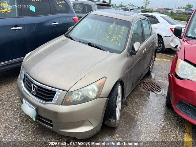 Aukcja sprzedaży 2008 Honda Accord Ex-l, vin: 1HGCP26888A812087, numer aukcji: 20267940