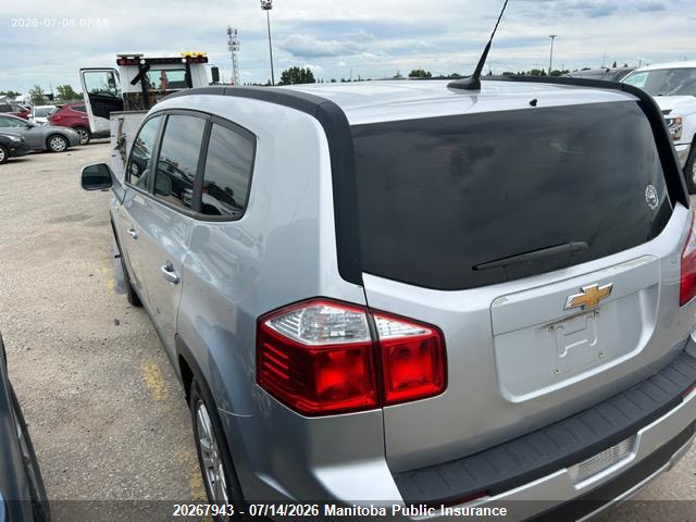 Aukcja sprzedaży 2012 Chevrolet Orlando Lt, vin: KL77P2EM6CK686519, numer aukcji: 20267943