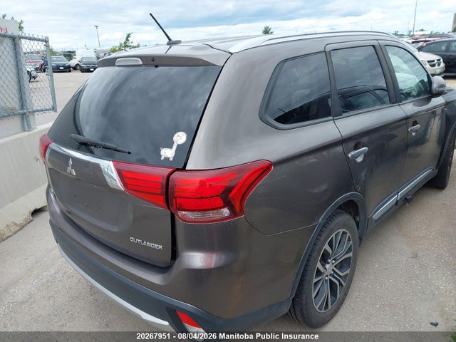 20267951 :رقم المزاد ، JA4JZ3AX5GZ606806 vin ، 2016 Mitsubishi Outlander Se مزاد بيع
