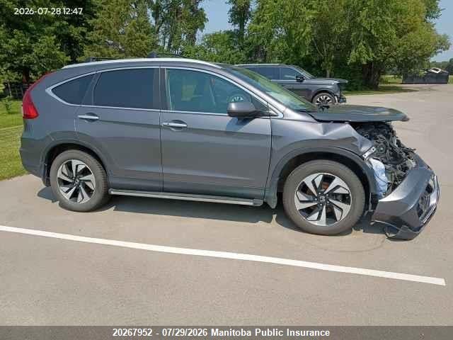 Aukcja sprzedaży 2016 Honda Cr-v Touring, vin: 5J6RM4H90GL803609, numer aukcji: 20267952
