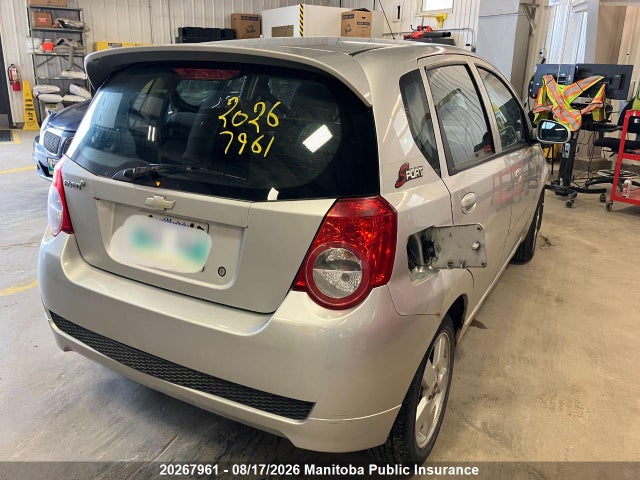 2011 Chevrolet Aveo Ls მანქანა იყიდება აუქციონზე, vin: 3G1TB6DG2BL110385, აუქციონის ნომერი: 20267961