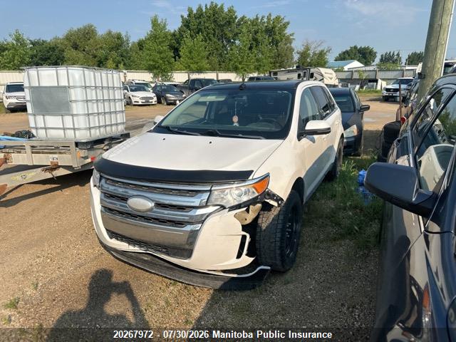 20267972 :رقم المزاد ، 2FMDK4KC0CBA74897 vin ، 2012 Ford Edge Limited مزاد بيع
