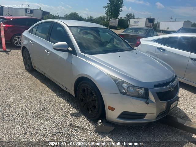 20267985 :رقم المزاد ، 1G1PC5SB0E7110250 vin ، 2014 Chevrolet Cruze Lt Turbo مزاد بيع