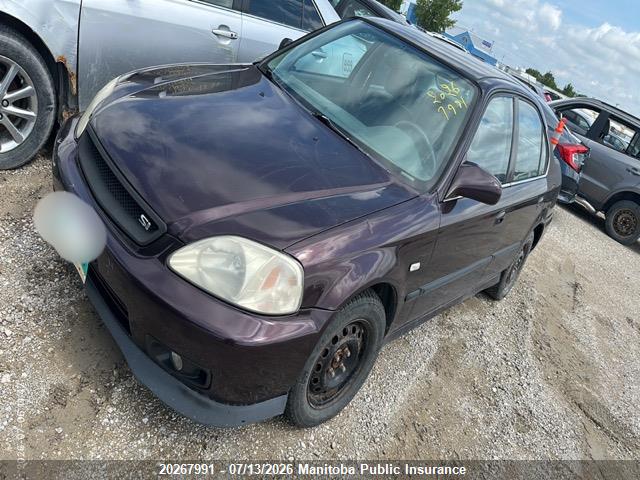 Продажа на аукционе авто 2000 Honda Civic Se, vin: 2HGEJ6618YH933451, номер лота: 20267991