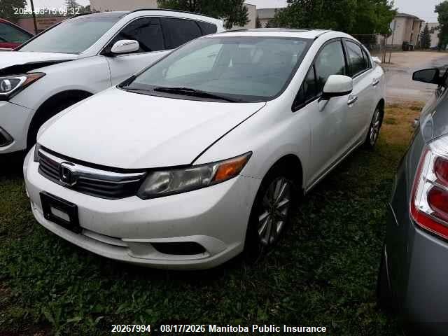 20267994 :رقم المزاد ، 2HGFB2E54CH014876 vin ، 2012 Honda Civic Ex مزاد بيع
