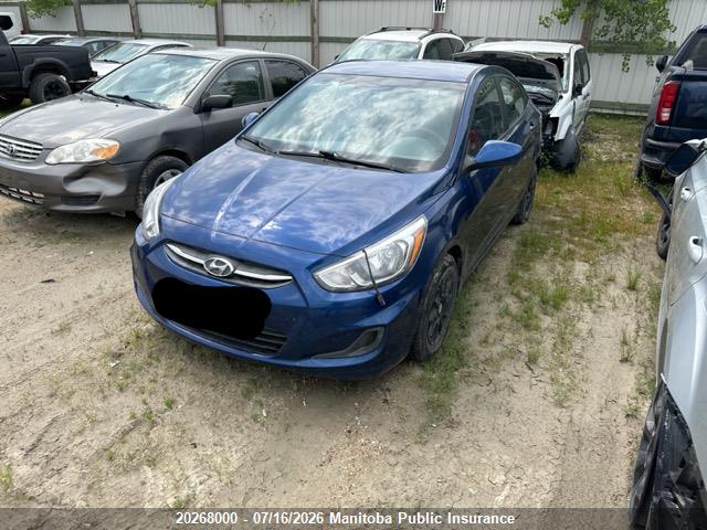 Hyundai ACCENT GL 2016 KMHCT4AE3GU121884 Image 2