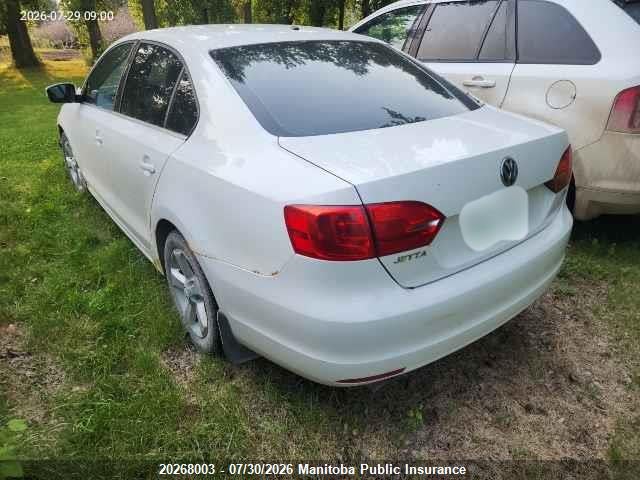 Продаж на аукціоні авто 2011 Volkswagen Jetta 2.5, vin: 3VWDX7AJ1BM374045, номер лоту: 20268003
