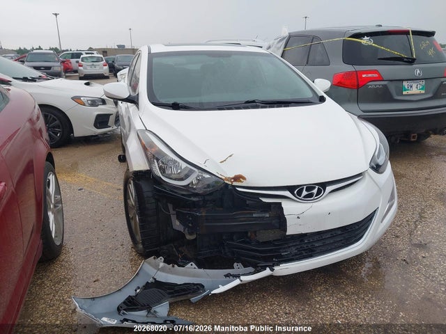 Hyundai Elantra Gls 2014 5NPDH4AE8EH515897 Image 6