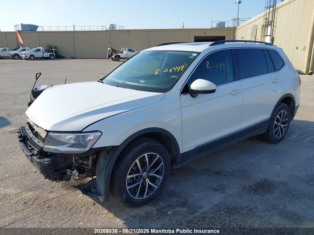 20268036 :رقم المزاد ، 3VV2B7AX3MM042979 vin ، 2021 Volkswagen Tiguan United 2.0 Tsi مزاد بيع