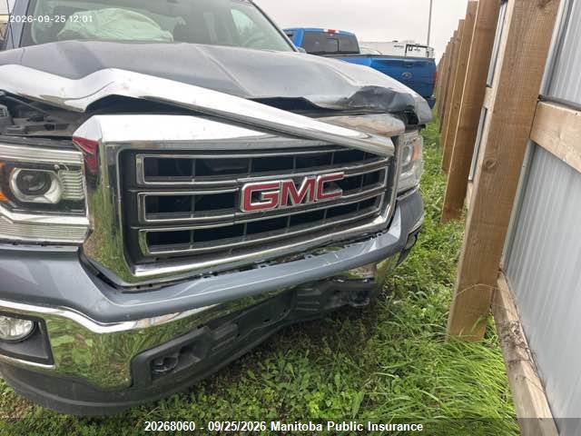 2015 Gmc Sierra K1500 Sle მანქანა იყიდება აუქციონზე, vin: 1GTV2UEC3FZ290474, აუქციონის ნომერი: 20268060