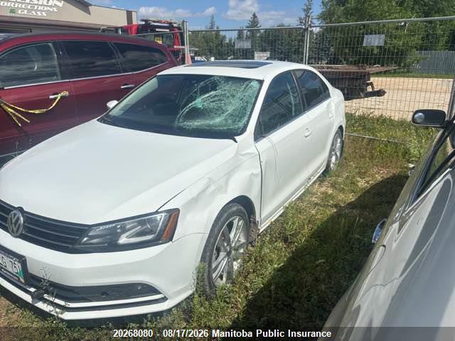 Auction sale of the 2016 Volkswagen Jetta 1.8 Tsi, vin: 3VWL07AJ8GM205115, lot number: 20268080