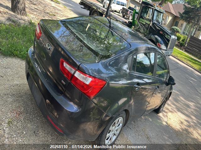 2013 Kia Rio Lx მანქანა იყიდება აუქციონზე, vin: KNADM4A35D6292069, აუქციონის ნომერი: 20268110