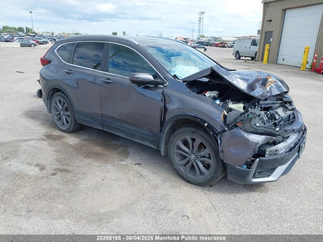 20268168 :رقم المزاد ، 2HKRW2H44MH234384 vin ، 2021 Honda Cr-v Sport مزاد بيع