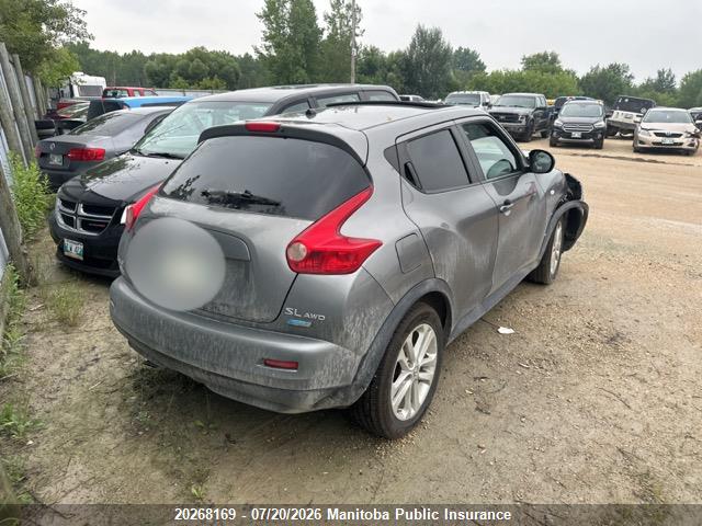 20268169 :رقم المزاد ، JN8AF5MV3DT208582 vin ، 2013 Nissan Juke Sl مزاد بيع