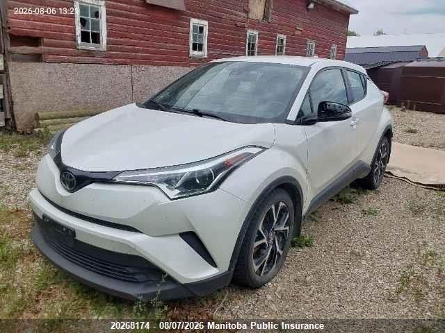 20268174 :رقم المزاد ، NMTKHMBX2KR075882 vin ، 2019 Toyota C-hr Xle مزاد بيع