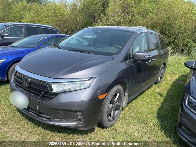 Honda ODYSSEY EX 2022 5FNRL6H47NB501856 Image 2