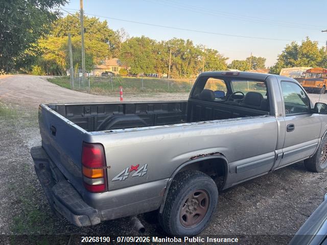 Продаж на аукціоні авто 1999 Chevrolet Silverado 1500, vin: 1GCEK14V2XE234262, номер лоту: 20268190