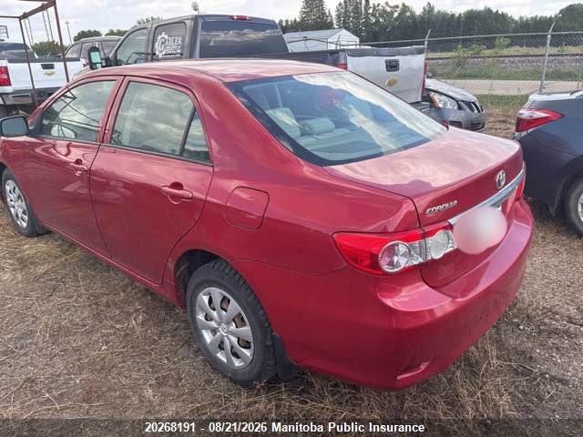 2011 Toyota Corolla Ce მანქანა იყიდება აუქციონზე, vin: 2T1BU4EE2BC694997, აუქციონის ნომერი: 20268191