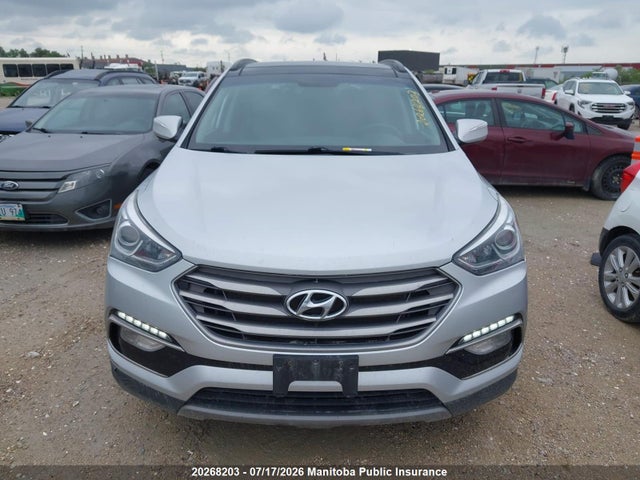 20268203 :رقم المزاد ، 5XYZUDLBXHG395844 vin ، 2017 Hyundai Santa Fe Sport مزاد بيع