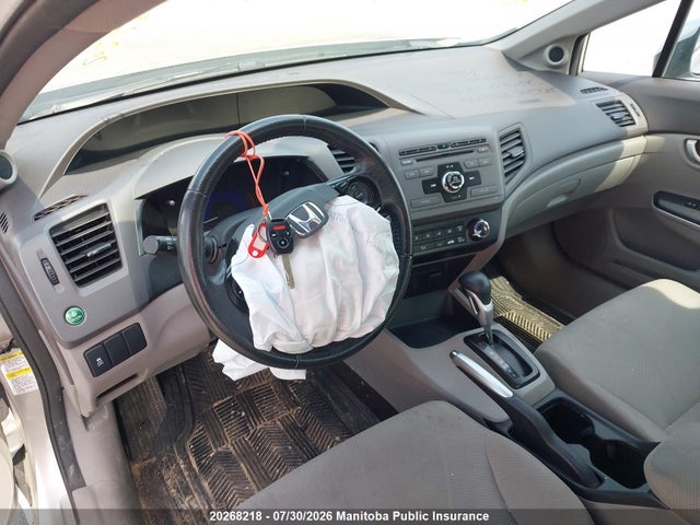 Aukcja sprzedaży 2012 Honda Civic Ex, vin: 2HGFB2F51CH107210, numer aukcji: 20268218
