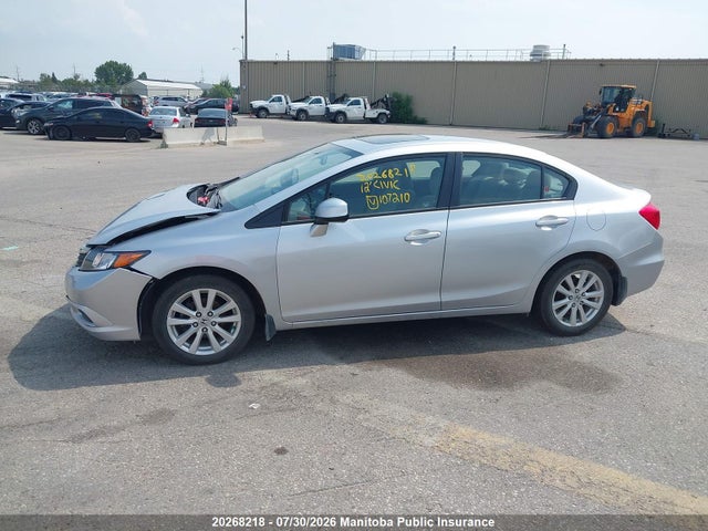 Aukcja sprzedaży 2012 Honda Civic Ex, vin: 2HGFB2F51CH107210, numer aukcji: 20268218