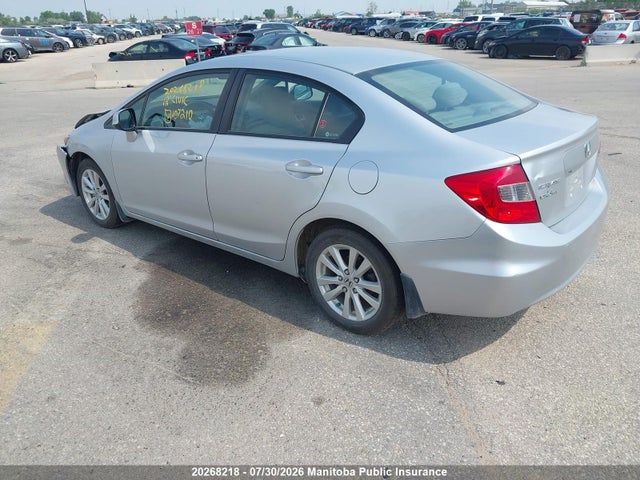 Aukcja sprzedaży 2012 Honda Civic Ex, vin: 2HGFB2F51CH107210, numer aukcji: 20268218