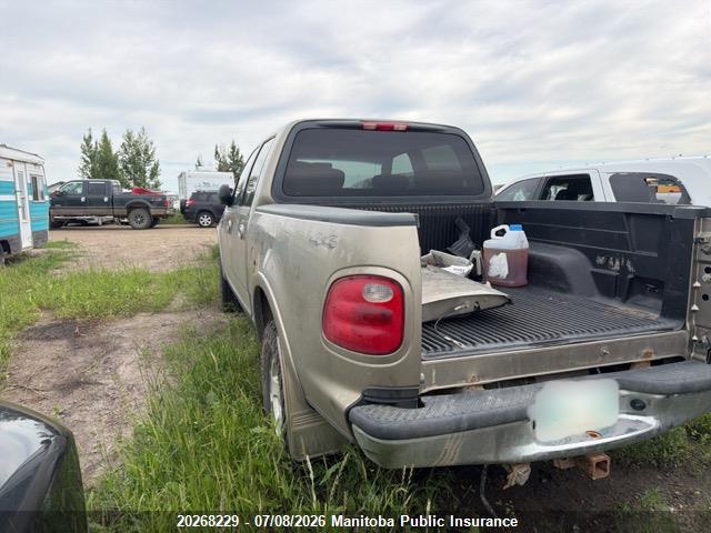 20268229 :رقم المزاد ، 1FTRW08632KC02398 vin ، 2002 Ford F150 Supercrew مزاد بيع