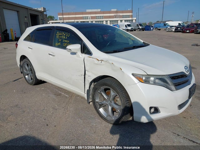 2014 Toyota Venza V6 მანქანა იყიდება აუქციონზე, vin: 4T3BK3BB7EU097123, აუქციონის ნომერი: 20268230