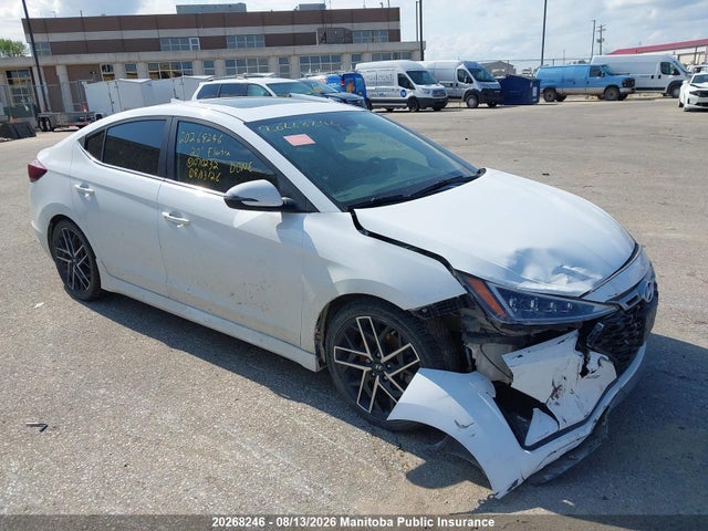 Продаж на аукціоні авто 2020 Hyundai Elantra Sport, vin: KMHD04LB8LU070232, номер лоту: 20268246