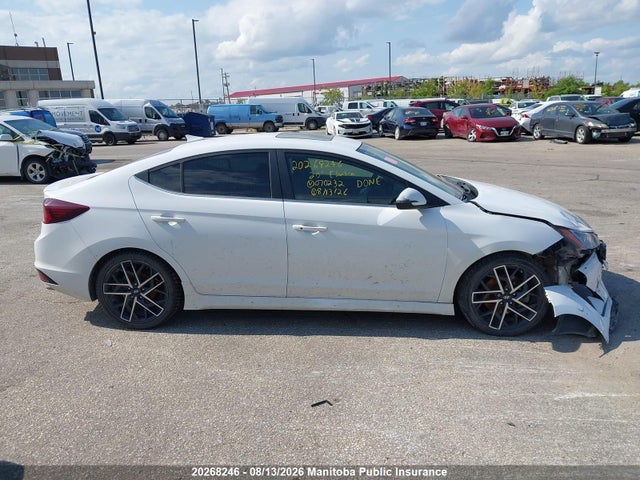 Продажа на аукционе авто 2020 Hyundai Elantra Sport, vin: KMHD04LB8LU070232, номер лота: 20268246