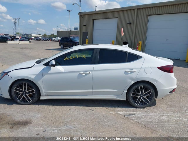 Продажа на аукционе авто 2020 Hyundai Elantra Sport, vin: KMHD04LB8LU070232, номер лота: 20268246