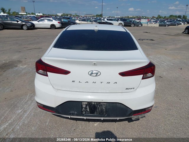 Продажа на аукционе авто 2020 Hyundai Elantra Sport, vin: KMHD04LB8LU070232, номер лота: 20268246