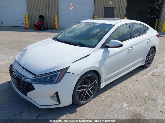 Продажа на аукционе авто 2020 Hyundai Elantra Sport, vin: KMHD04LB8LU070232, номер лота: 20268246