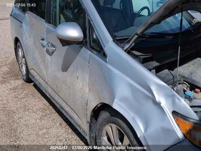 2015 Honda Odyssey Ex-l Ex-l მანქანა იყიდება აუქციონზე, vin: 5FNRL5H69FB502746, აუქციონის ნომერი: 20268247