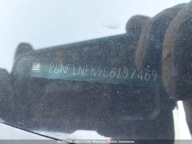 Продаж на аукціоні авто 2012 Chevrolet Equinox Ls, vin: 2GNFLNEK9C6197469, номер лоту: 20268250